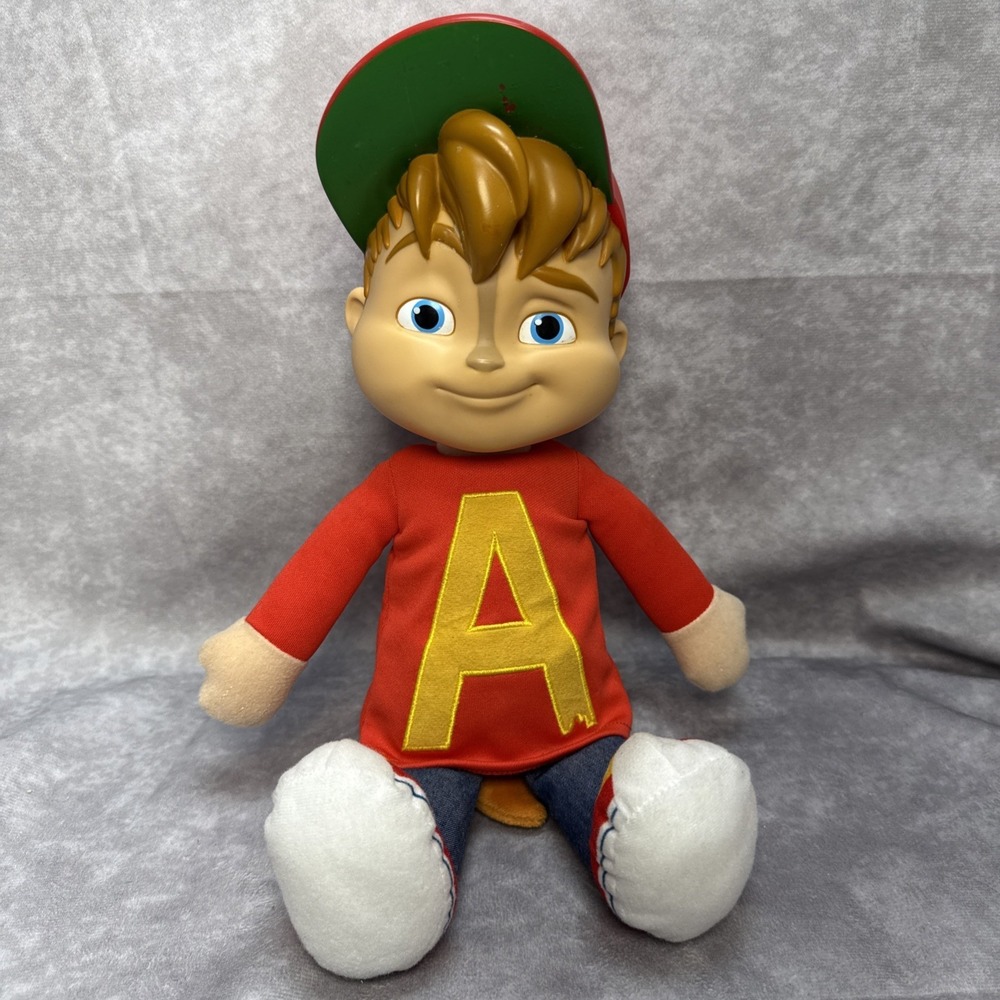 Alvin And The Chipmunks Talking Alvin Doll Rare 2016 Working Video 14"